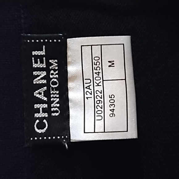 Chanel Uniform Wool Top  Size M. 100% Authentic - Picture 2 of 3